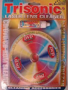 CD DVD Player Lens Cleaning Disc System Cleaner Fluid