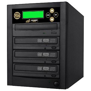   DVD CD Media Disc Burner Copy Duplicator Machine Tower System