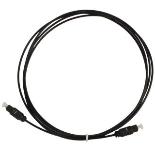   Audio Optical Fiber Optic Toslink Cable DVD CD Mini Black