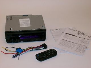 Kenwood KDC 248U Car Radio CD Player Am FM USB w Wiring Harness Remote 