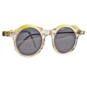 Jean Charles de Castelbajac Yellow Visor Sunglasses Made in France 