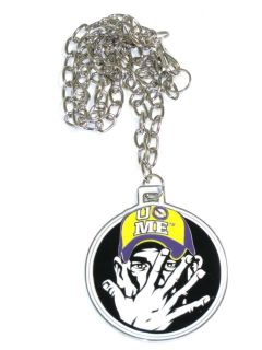 John Cena CanT See Me Pendant and Chain Necklace WWE