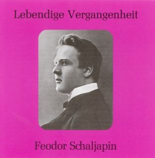 Feodor Chaliapin Lebendige Vergangenheit Feodor Schaljapin New CD 