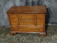 Beautiful RARE Signed Hitchcock Cedar Chest Cabinet WOW
