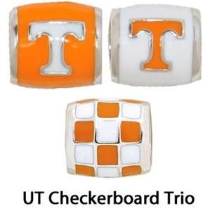 University of Tennessee Trio Football Teagan Beads 4 All Bracelets 