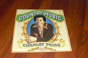 Time Life Charley Pride Country Music LP Record