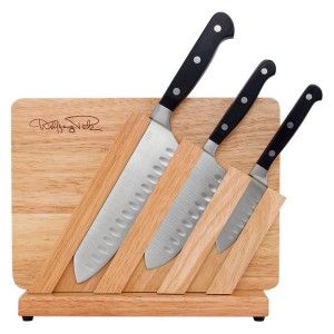 Wolfgang Puck 5 Piece Cutlery Set 3 Professional Chef Knives Prep 