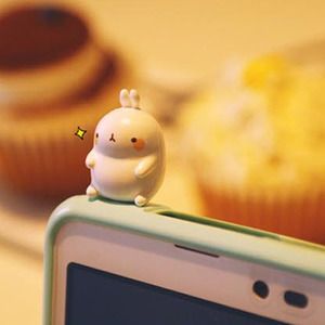   Cap Dock Dust Plug for Cell Phone Accessories in K Drama Cute