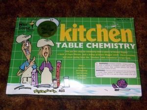 Kitchen Table Chemistry Lab Experiments Manual Full Box of Materials 