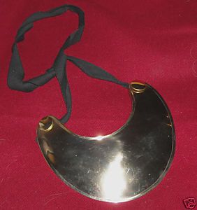 18th Century Officers German Silver Gorget F I Rev