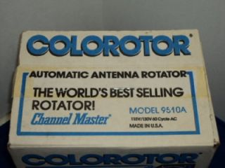 Vintage Channel Master Automatic Antenna Rotator Model 9510A NIB