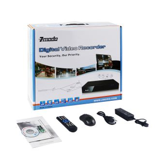   CMOS 480TVL 30ft Night Vision Weatherproof Cameras with 500GB HD