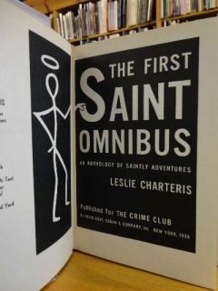   Omnibus An Anthology of Saintly Adventures Charteris Leslie