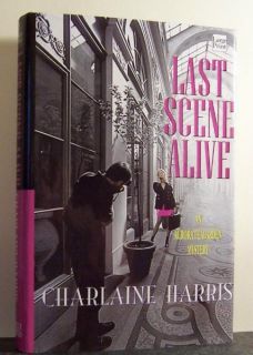 Last Scene Alive by Charlaine Harris Large Print Book