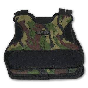 Woodland Camo Paintball Airsoft Ultralight Chest Protector Guard Vest 