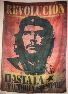 Che Guevara Hasta La Victoria Siempre Cloth Poster Flag