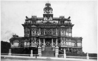Photo 1894 San Francisco Calif Charles Crocker House