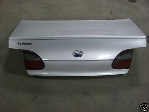 97 05 Chevy Malibu Classic Silver Trunk Deck Lid