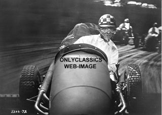 1952 Dirt Sprint Midget Race Car Driver Photo Indy 500