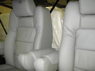 Chevy Ford Conversion Van RV Gray Leather Bucket Seats