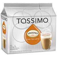 Tassimo T Discs Twinings Chai Latte Tea and Twinings Earl Grey Tea 