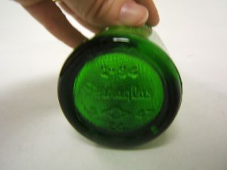 Click Soda Bottle Chambersburg PA green glass 8