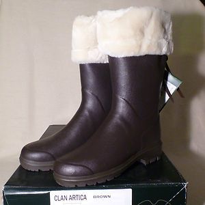Le Chameau CLAN ARCTICA Womens Waterproof Winter Boots, NEW Size 9 