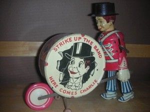 1939 Charlie McCarthy Strike Up The Band Bass Drum Walker Must See 