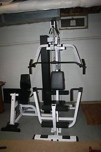    Solid EXM2000S Home Gym plus Smith Machine Leg Press and 2 benches