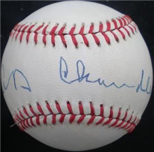 AB Happy Chandler Signed Ball Autographed Baseball JSA
