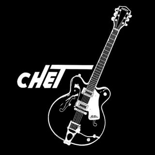 Chet Country Guitar Atkins Nashville Original Screen Printed Shirts 