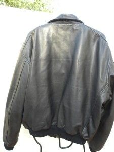 Chevignon Airs Corps Airflyte Leather Mens Jacket Sz S
