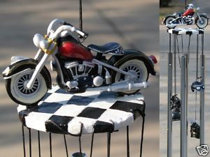 Motorcycle Bike Biker Hog Harley Windchime Wind Chime 3