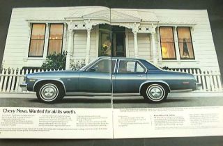 1979 79 Chevrolet Chevy Nova Brochure Custom Hatchback