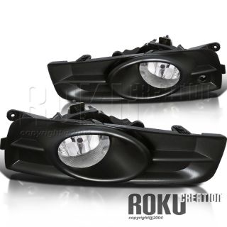11 chevy cruze oem style clear fog light bumper lamp