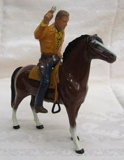 Old Hartland Plastic Cowboy Western Cheyenne Figure Toy