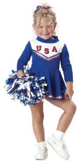 patriotic cheerleader costume