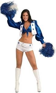 Adult Dallas Cowboys Cheerleaders Deluxe Sexy Costume