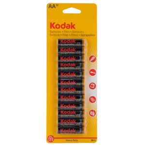 AA Kodak Batteries Extra Heavy Duty Zinc Chloride