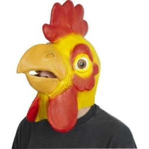 Chicken Head Mask Latex Mask Gag Gifts Party Favors