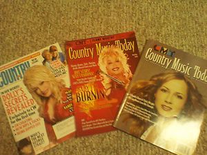 Chely Wright Dolly Parton Country Music Magazines Lot VERY NICE