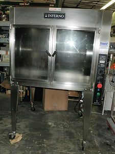   Inferno 35 Natural Gas Commercial Chicken Ribs Rotisserie Oven 115v Z