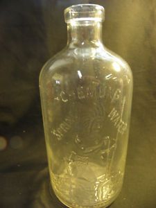 Vintage Water Bottle Chemung Spring Water Chemung NY