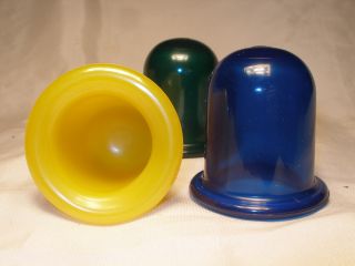   Silicone Cups for Cupping Therapy Chinese Massage Diff Colors
