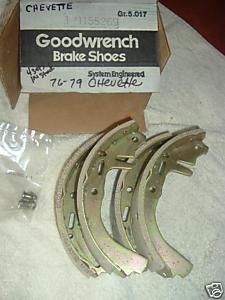 1976 77 78 79 Chevrolet Chevette Brakes Shoes GM