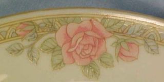 Crown Ming Christina Porcelain Dinner Plate Pink Roses