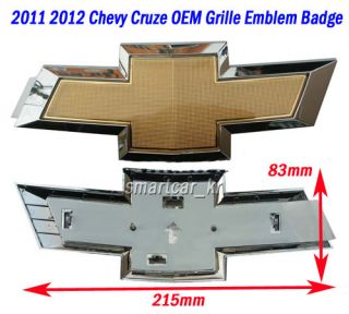 2011 2012 Chevrolet Cruze OEM front Grille Bowtie Emblem Badge