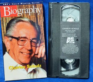 Biography Series Charles Schultz   Peanuts, Snoopy, Charlie 