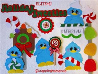 ELITE4U KAM Handmade Premade Christmas Paper Piecing for Mat Set Page 