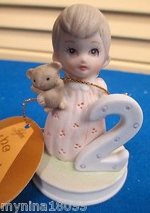 1982 Lefton Year Two Toddler Figurine The Christopher Collection